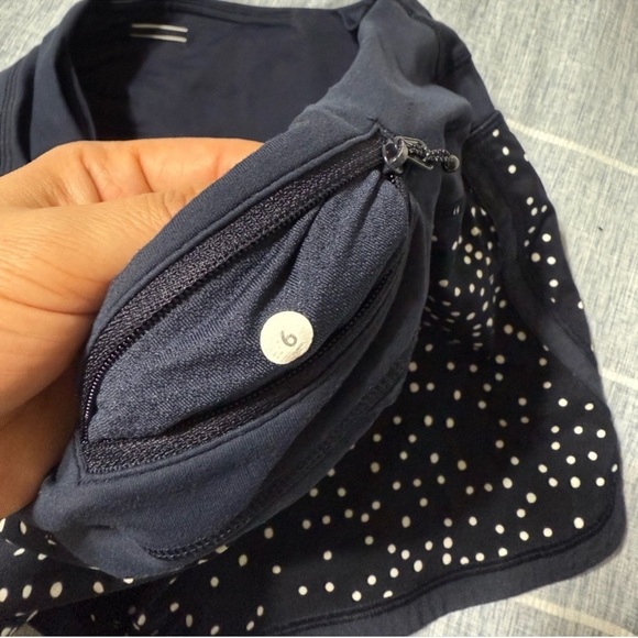 Lululeomon  groovy run short petit dot inkwell SZ6 - Picture 11 of 11